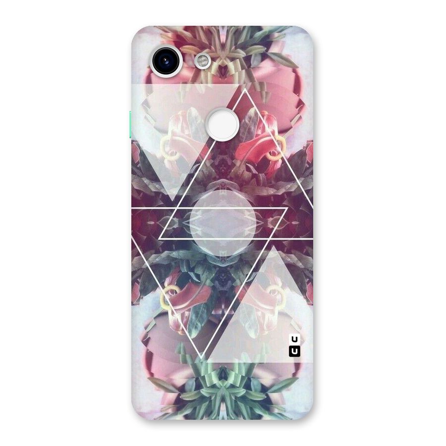 Floral Triangle Back Case for Google Pixel 3