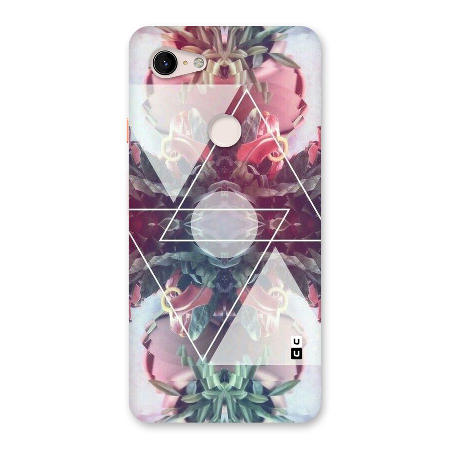 Floral Triangle Back Case for Google Pixel 3 XL