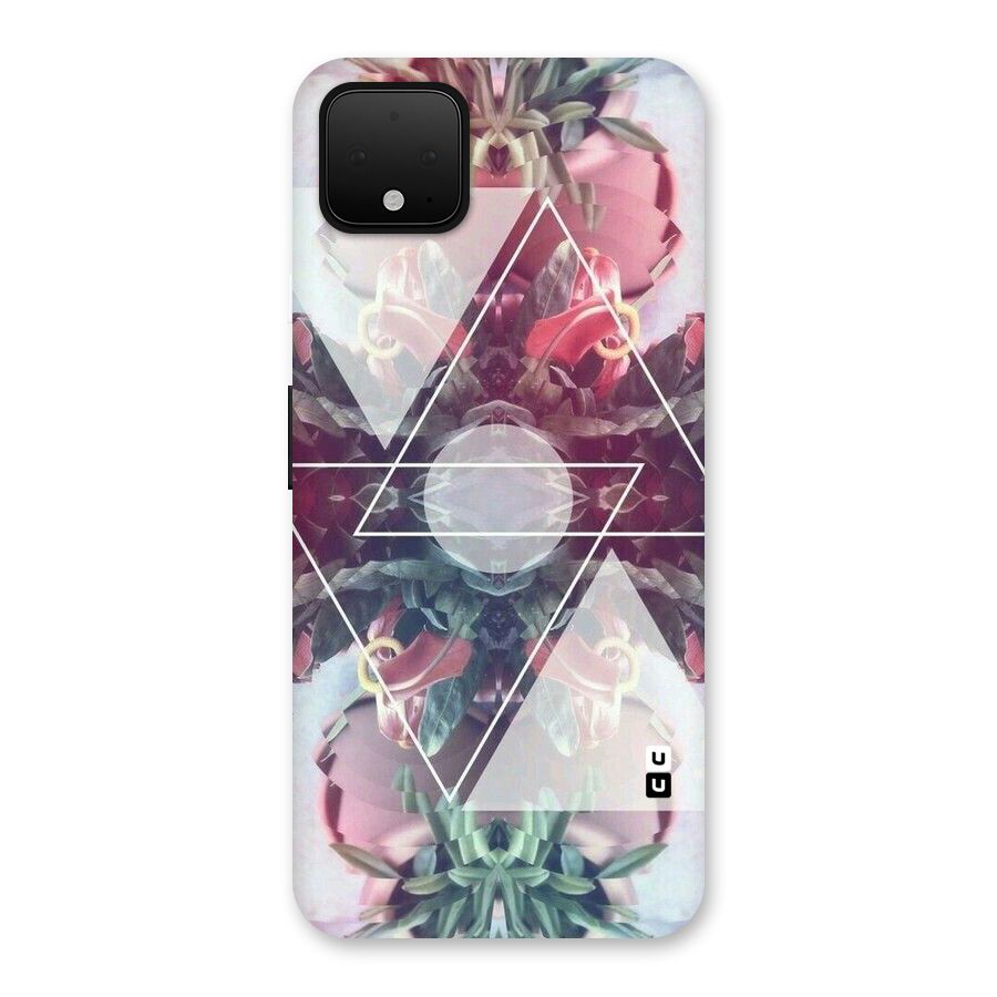 Floral Triangle Back Case for Google Pixel 4 XL