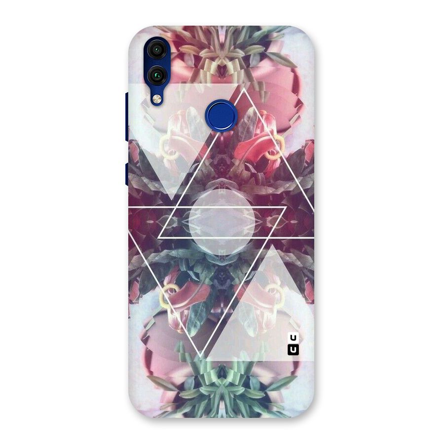 Floral Triangle Back Case for Honor 8C