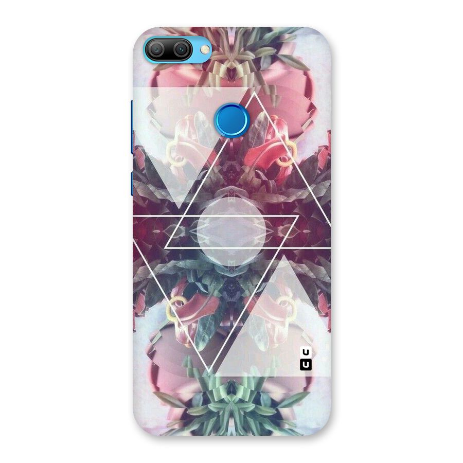Floral Triangle Back Case for Honor 9N