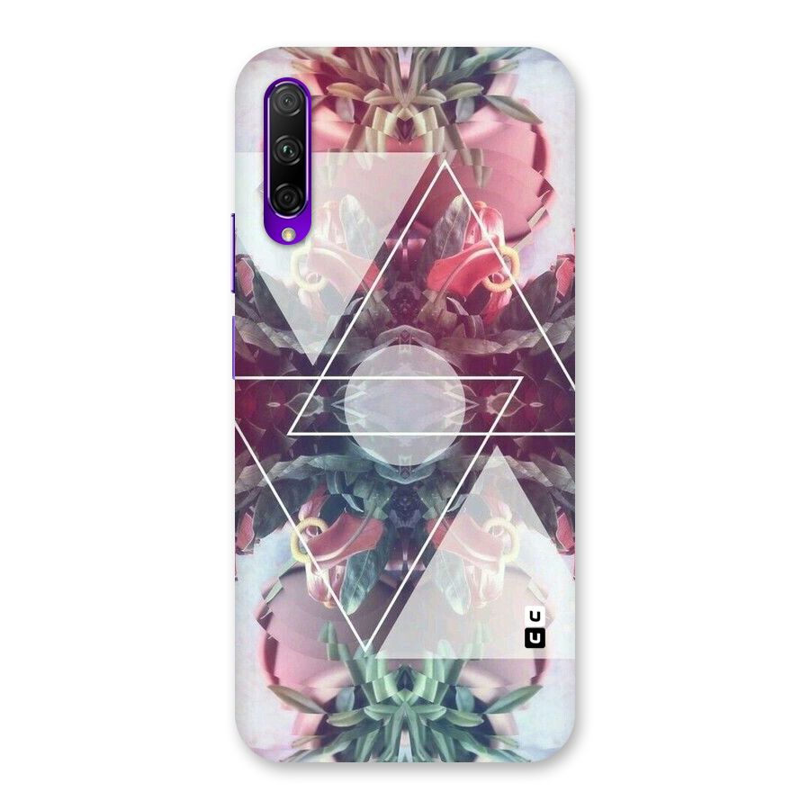 Floral Triangle Back Case for Honor 9X Pro