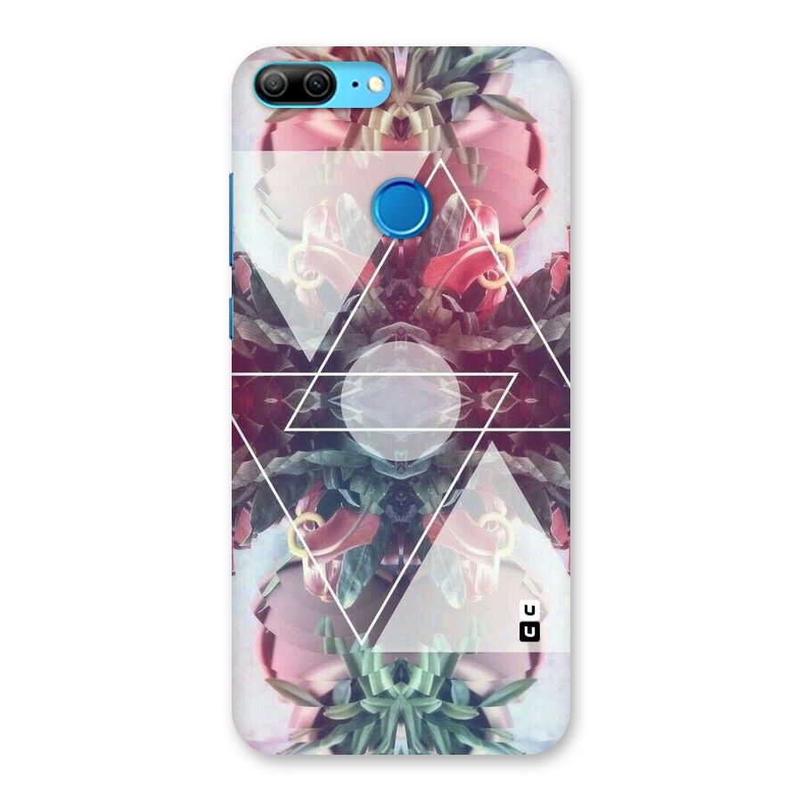 Floral Triangle Back Case for Honor 9 Lite