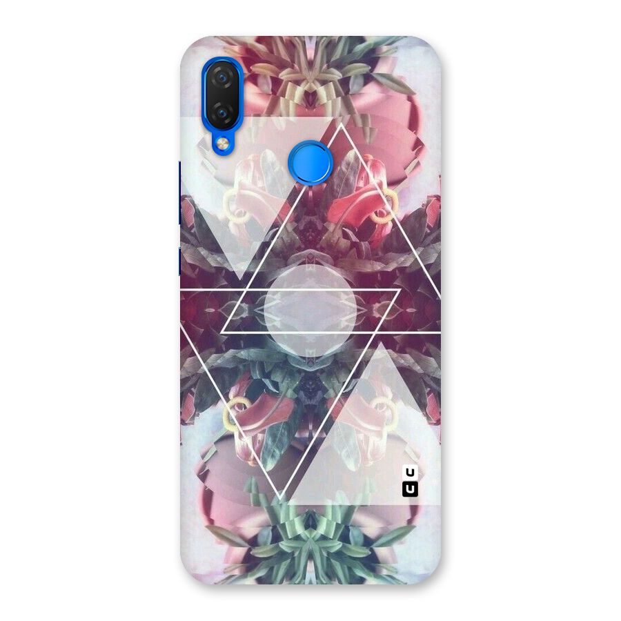 Floral Triangle Back Case for Huawei P Smart+