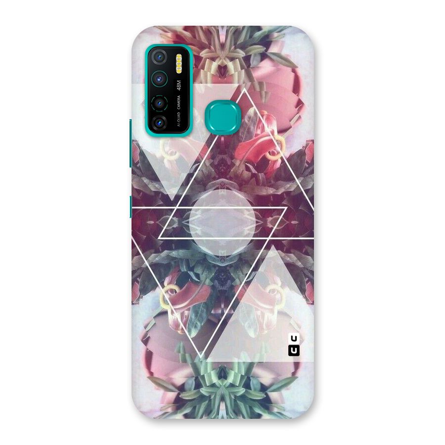 Floral Triangle Back Case for Infinix Hot 9 Pro