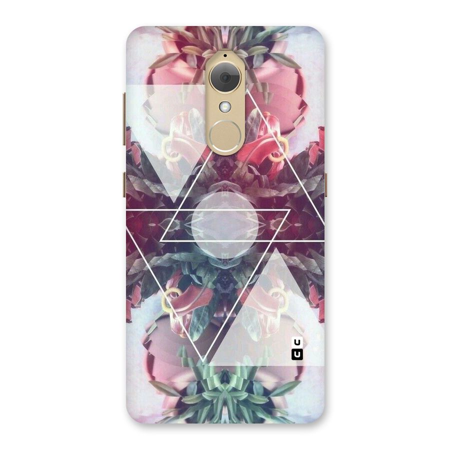 Floral Triangle Back Case for Lenovo K8