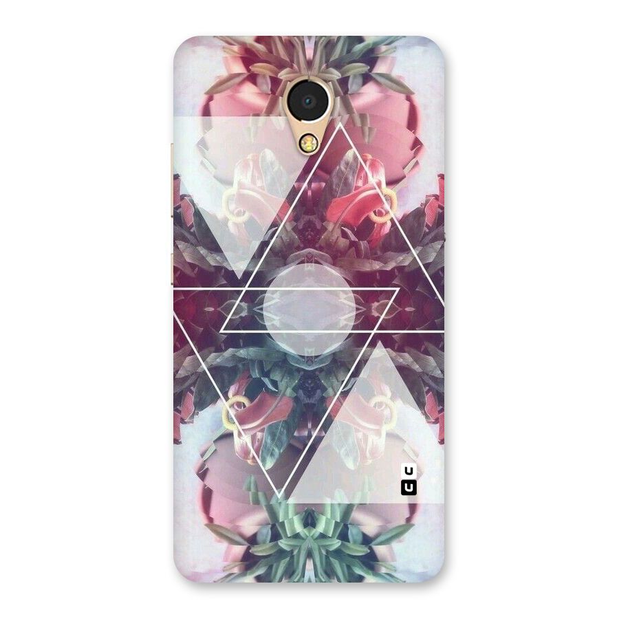 Floral Triangle Back Case for Lenovo P2