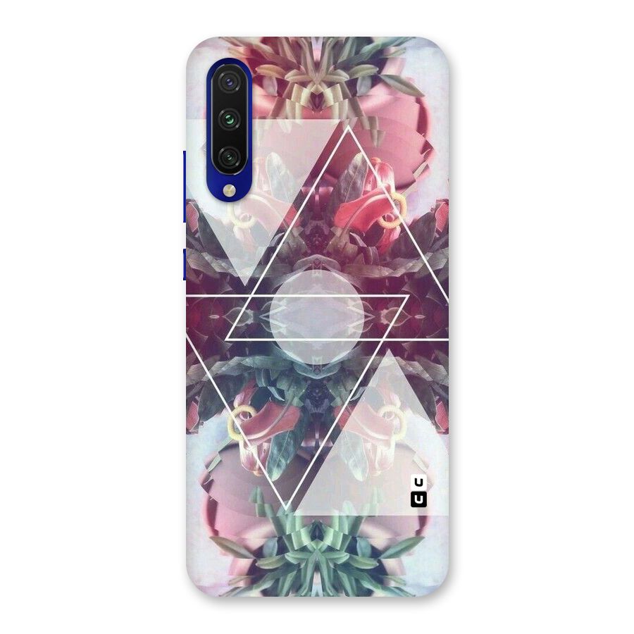 Floral Triangle Back Case for Mi A3