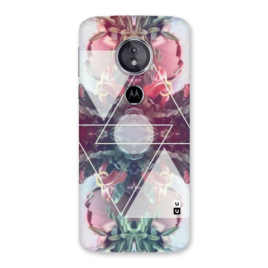 Floral Triangle Back Case for Moto E5