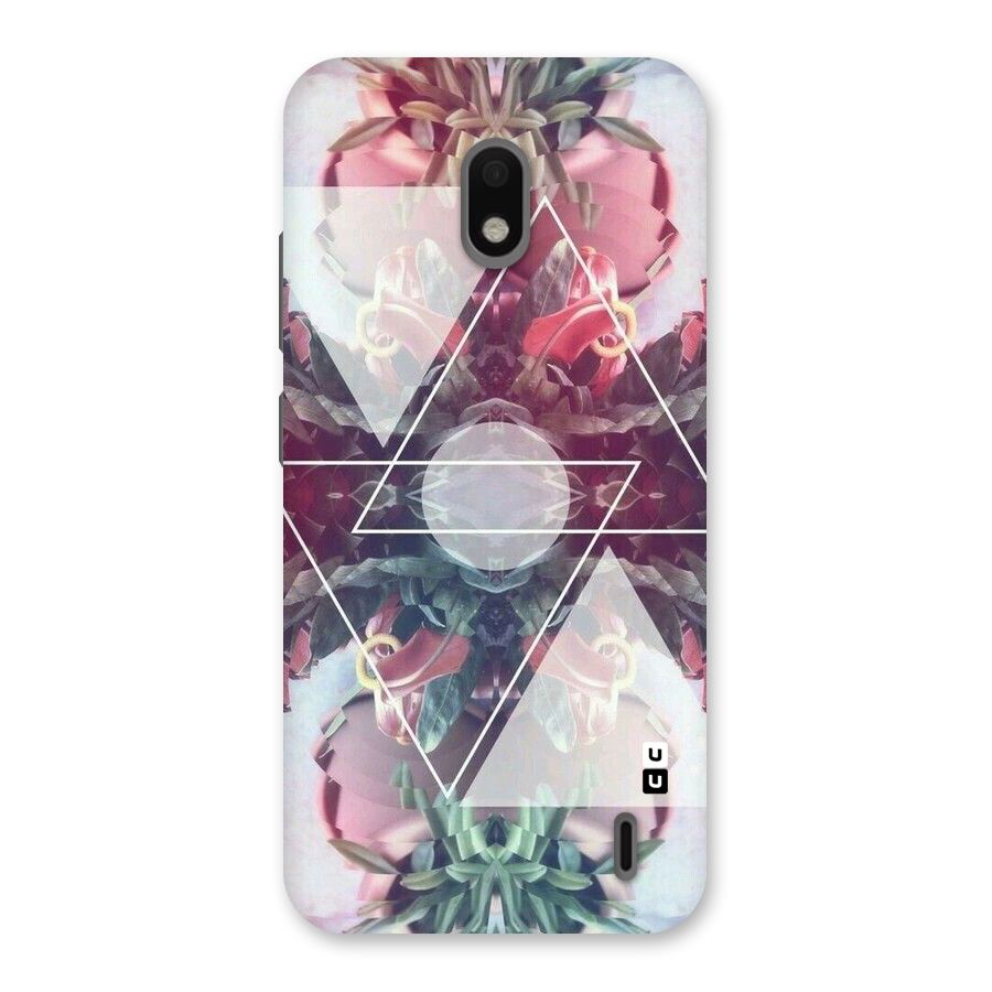 Floral Triangle Back Case for Nokia 2.2