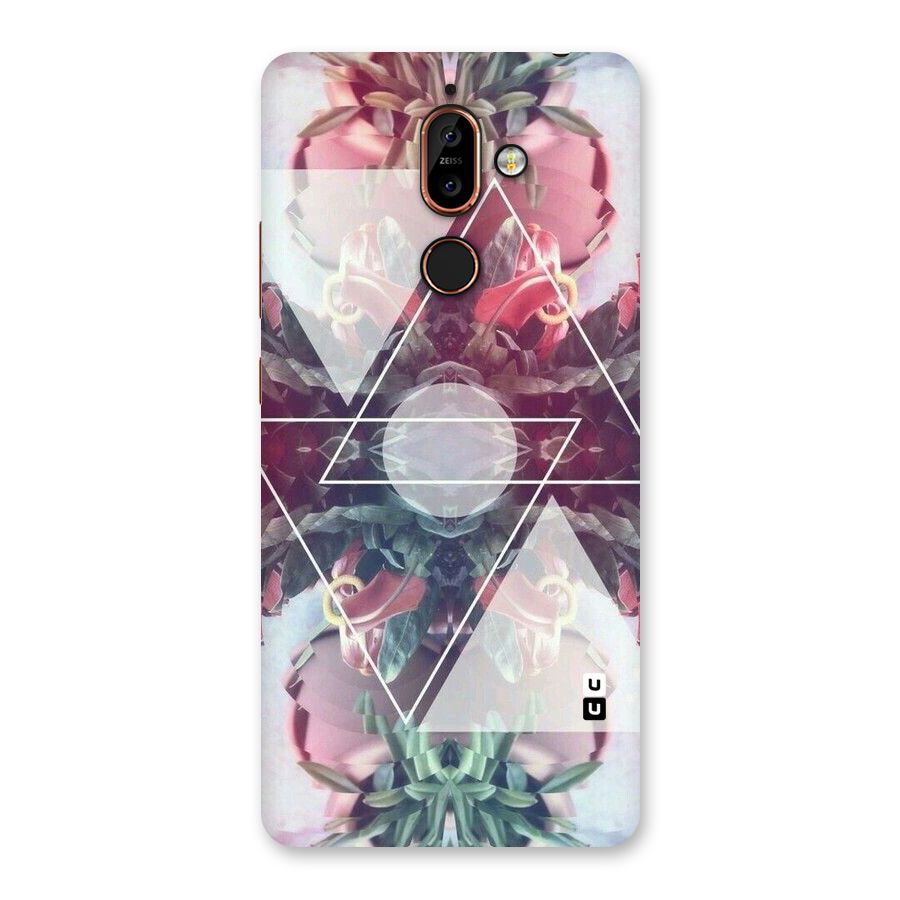 Floral Triangle Back Case for Nokia 7 Plus