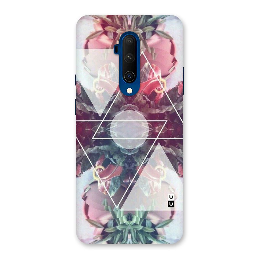 Floral Triangle Back Case for OnePlus 7T Pro