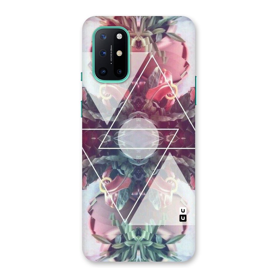 Floral Triangle Back Case for OnePlus 8T
