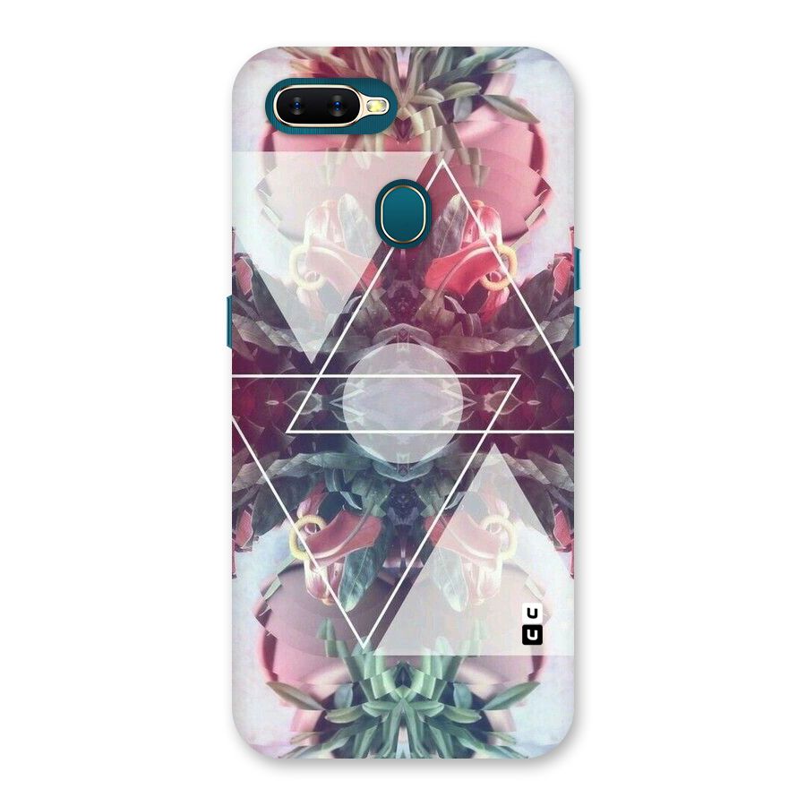 Floral Triangle Back Case for Oppo A11k