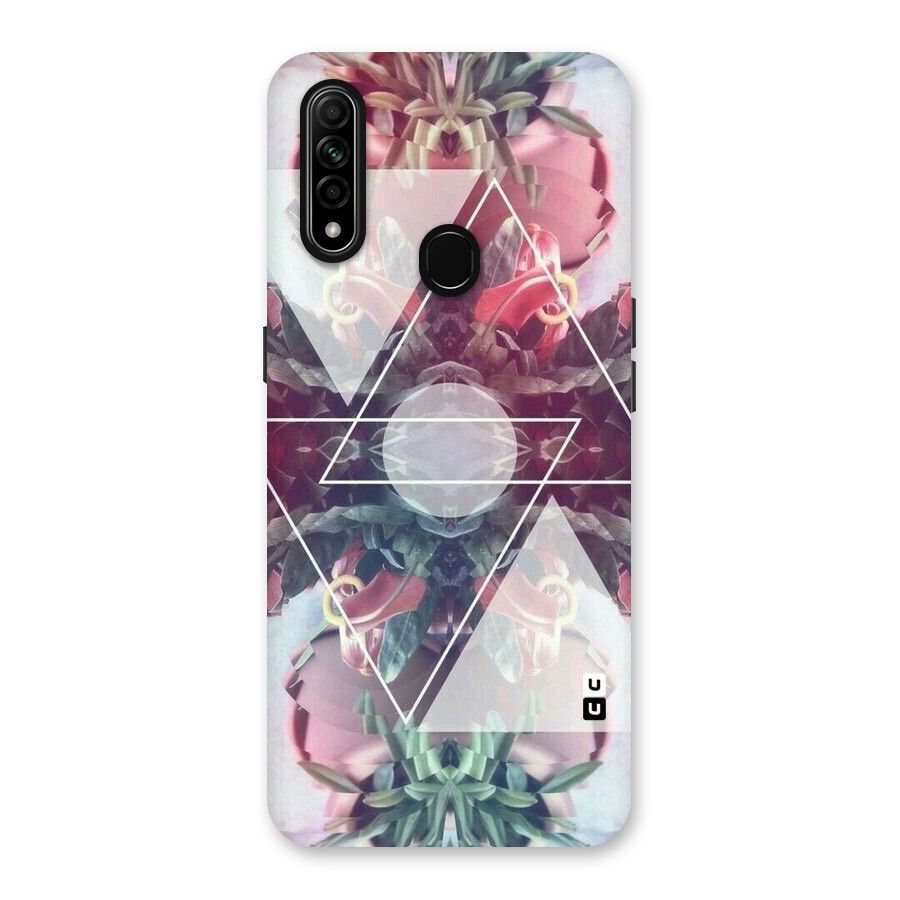 Floral Triangle Back Case for Oppo A31