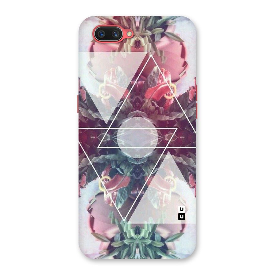 Floral Triangle Back Case for Oppo A3s