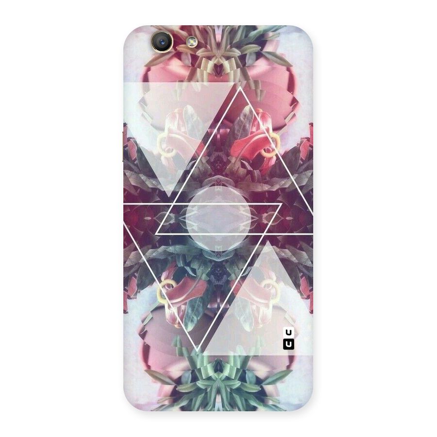 Floral Triangle Back Case for Oppo A59