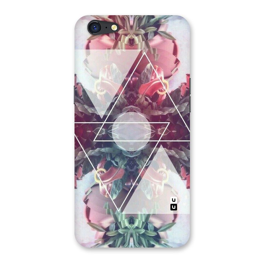 Floral Triangle Back Case for Oppo A71