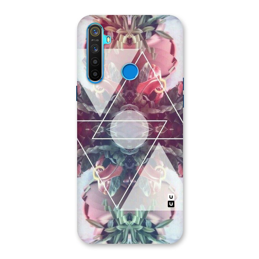 Floral Triangle Back Case for Realme 5