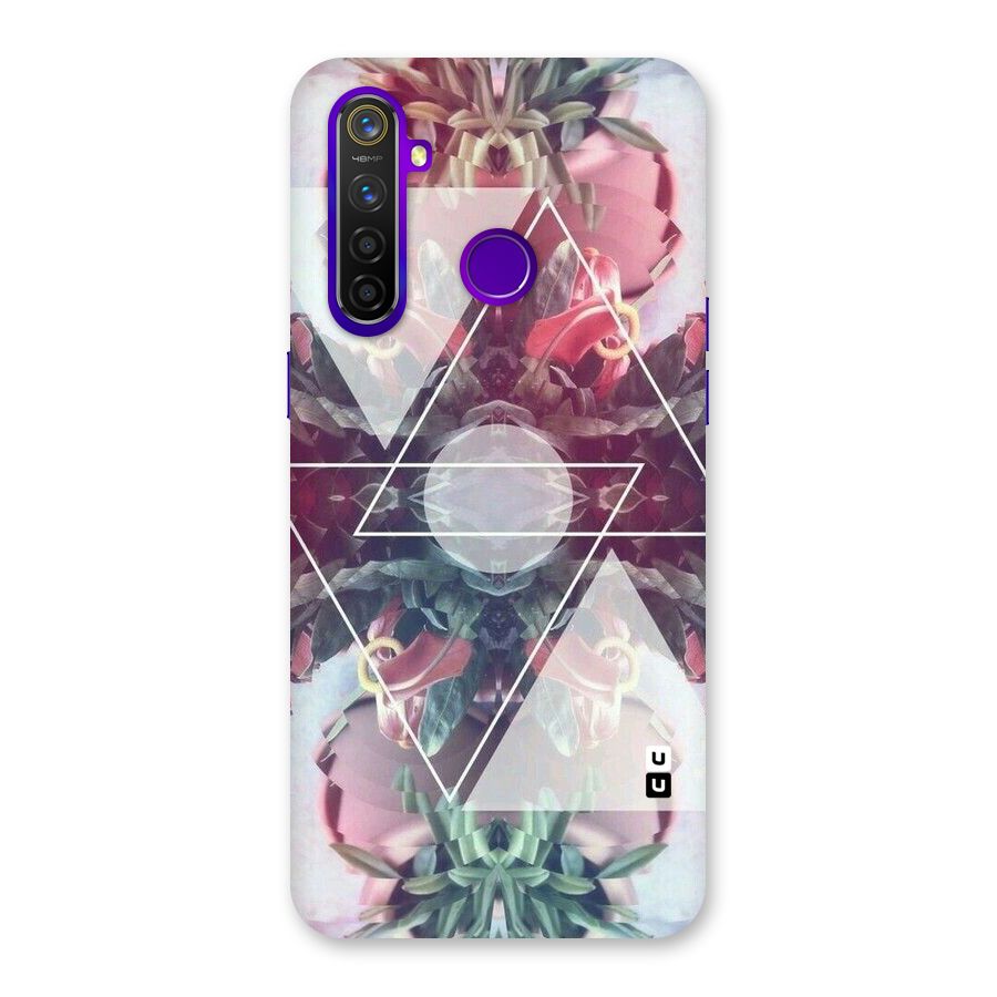 Floral Triangle Back Case for Realme 5 Pro