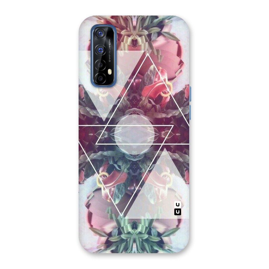 Floral Triangle Back Case for Realme 7