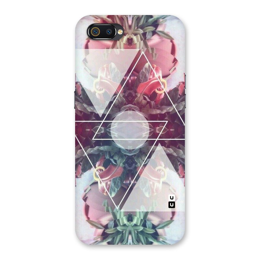Floral Triangle Back Case for Realme C2
