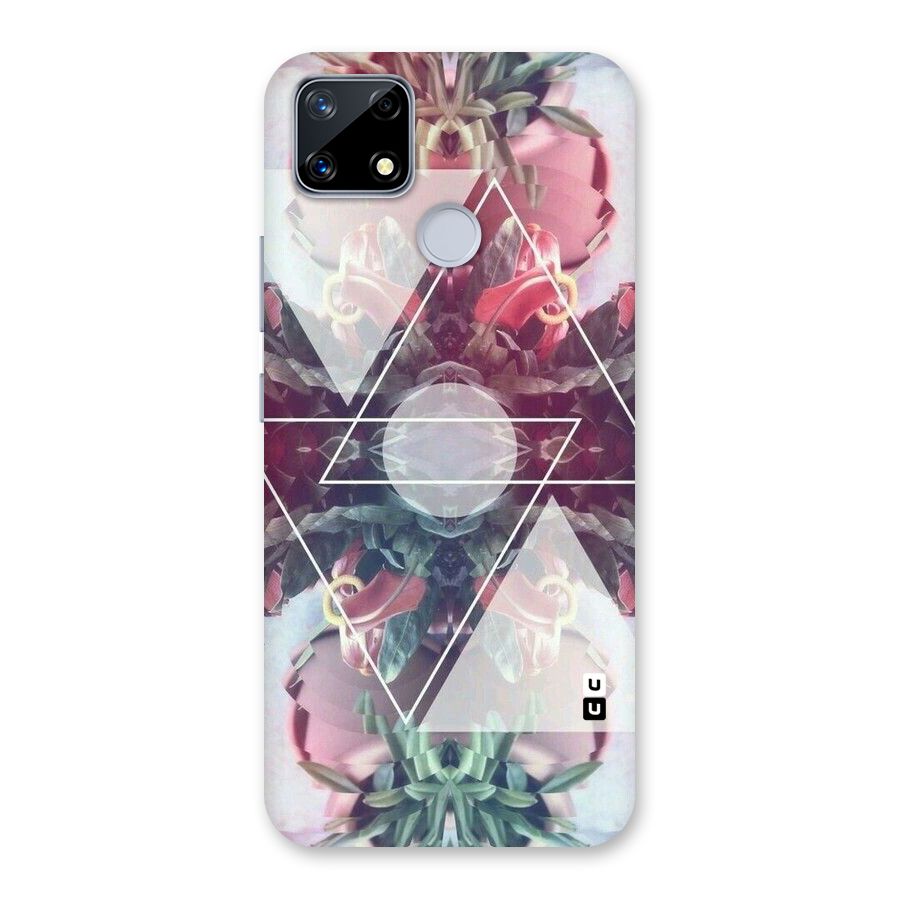 Floral Triangle Back Case for Realme Narzo 20