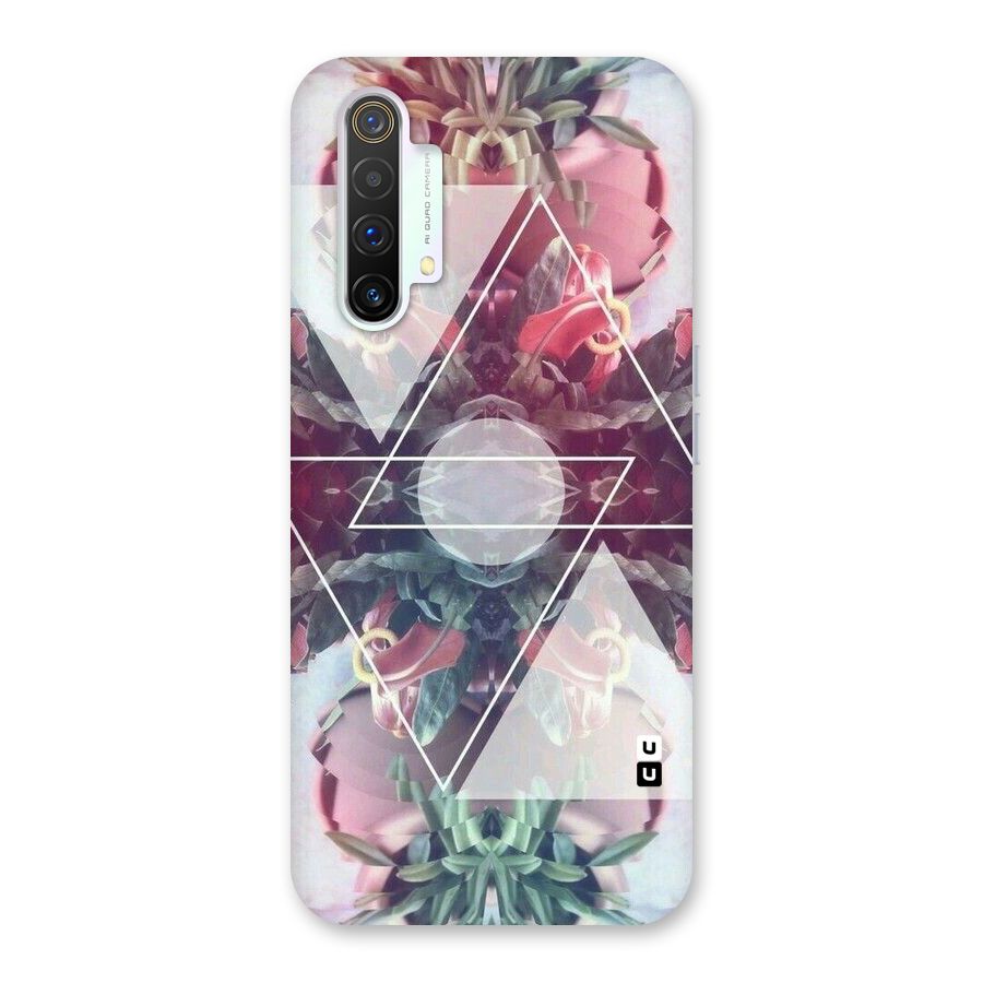 Floral Triangle Back Case for Realme X3