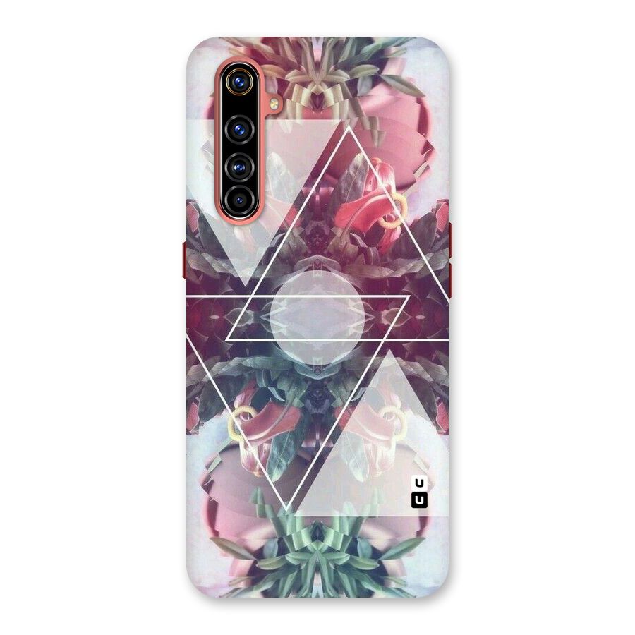 Floral Triangle Back Case for Realme X50 Pro