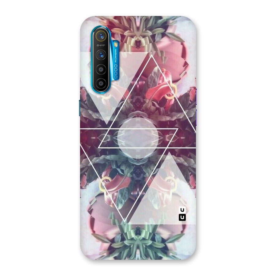 Floral Triangle Back Case for Realme XT