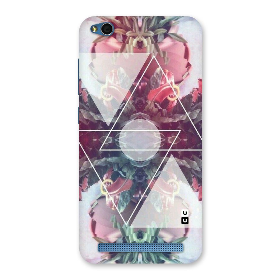 Floral Triangle Back Case for Redmi 5A
