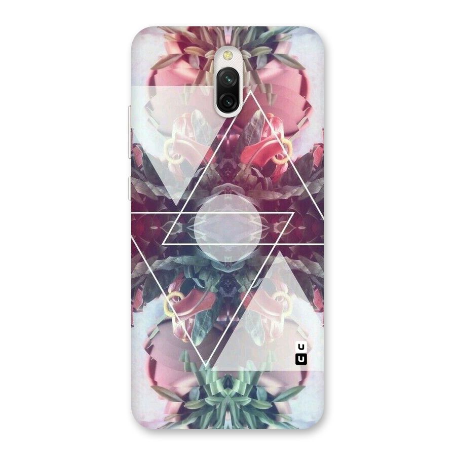 Floral Triangle Back Case for Redmi 8A Dual
