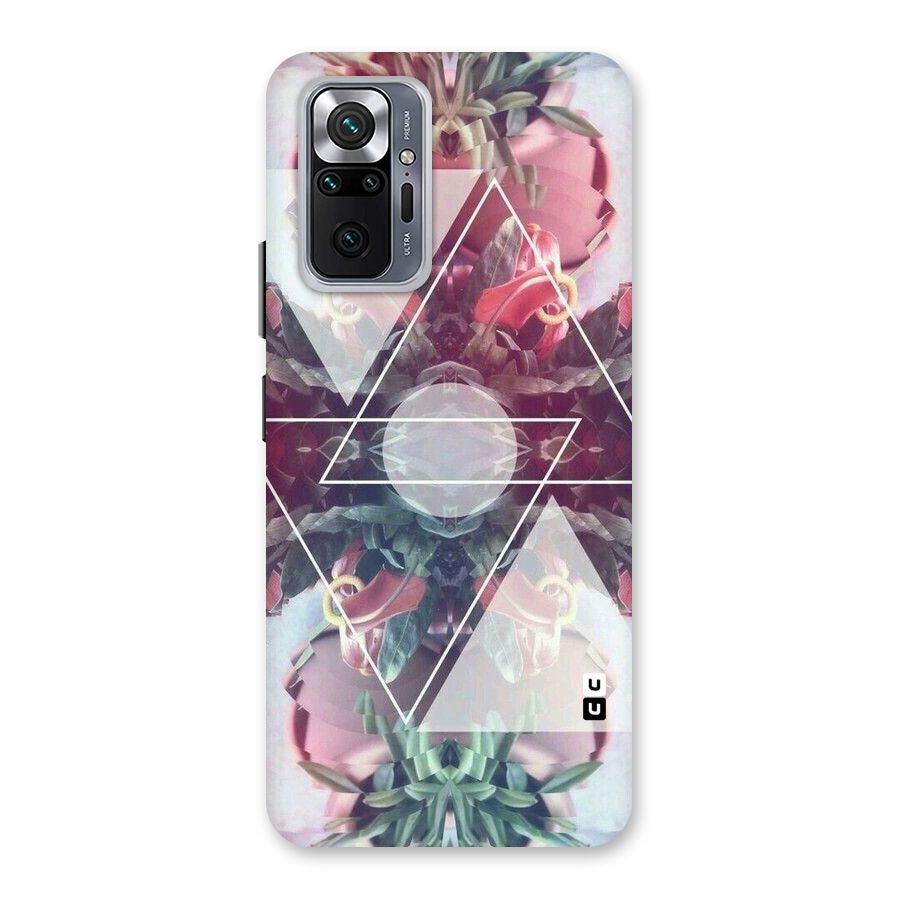 Floral Triangle Back Case for Redmi Note 10 Pro Max