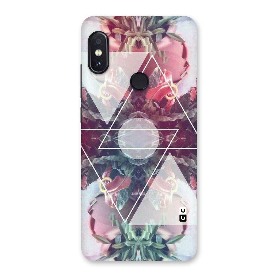 Floral Triangle Back Case for Redmi Note 5 Pro