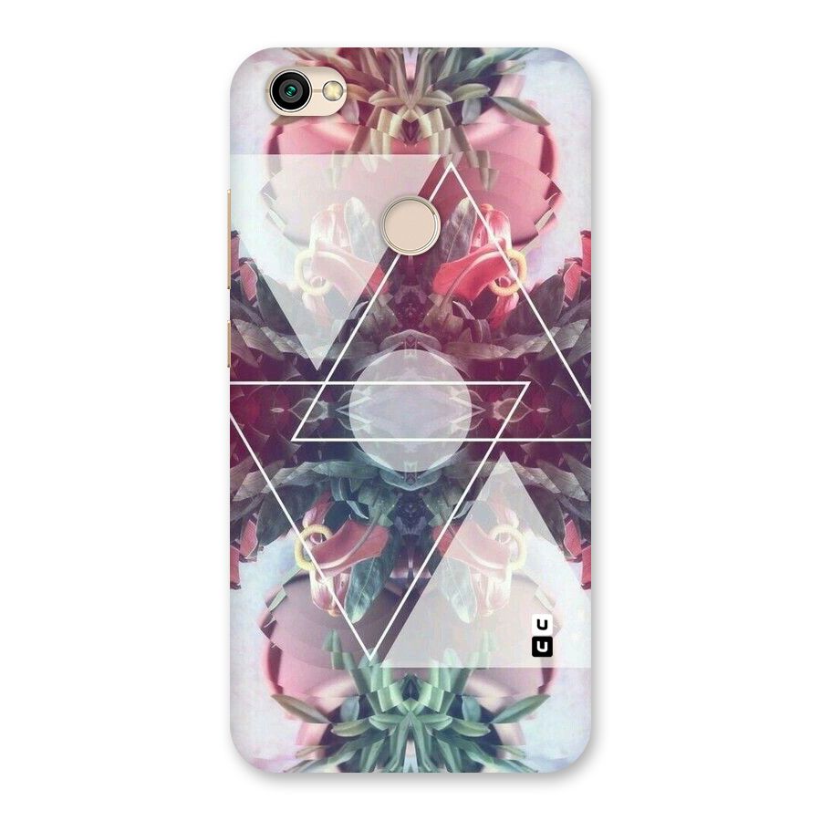 Floral Triangle Back Case for Redmi Y1 2017