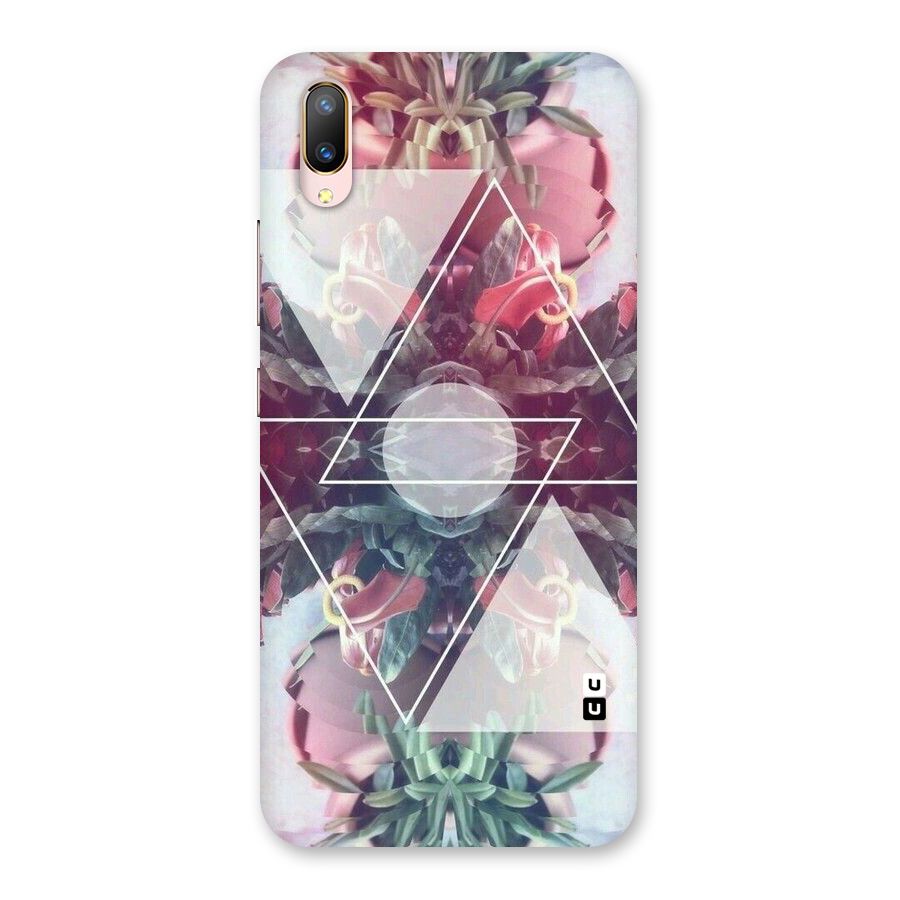 Floral Triangle Back Case for Vivo V11 Pro