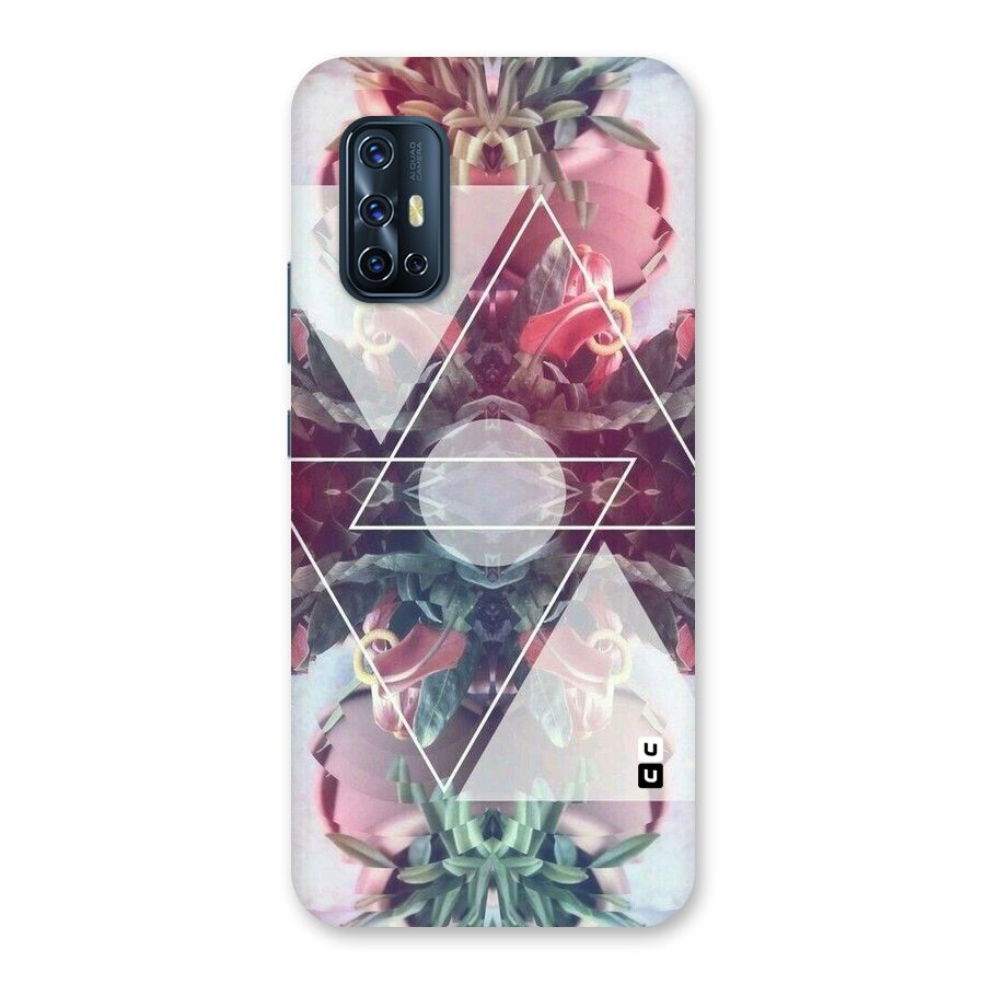 Floral Triangle Back Case for Vivo V17