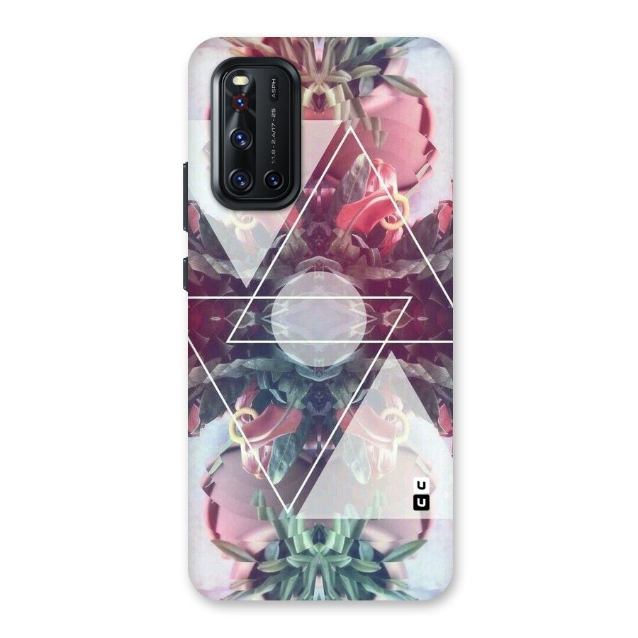 Floral Triangle Back Case for Vivo V19