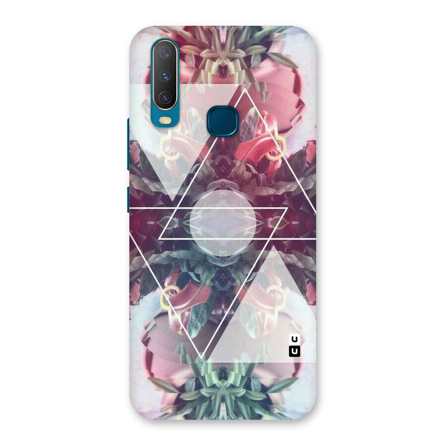 Floral Triangle Back Case for Vivo Y11