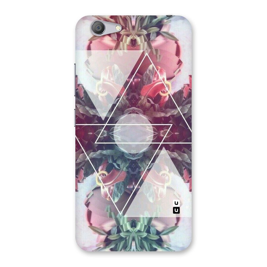 Floral Triangle Back Case for Vivo Y53