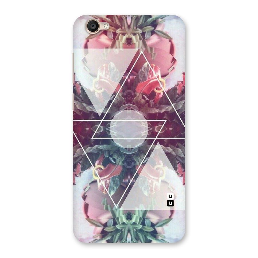 Floral Triangle Back Case for Vivo Y55s