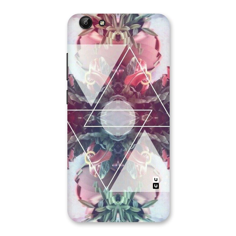 Floral Triangle Back Case for Vivo Y69
