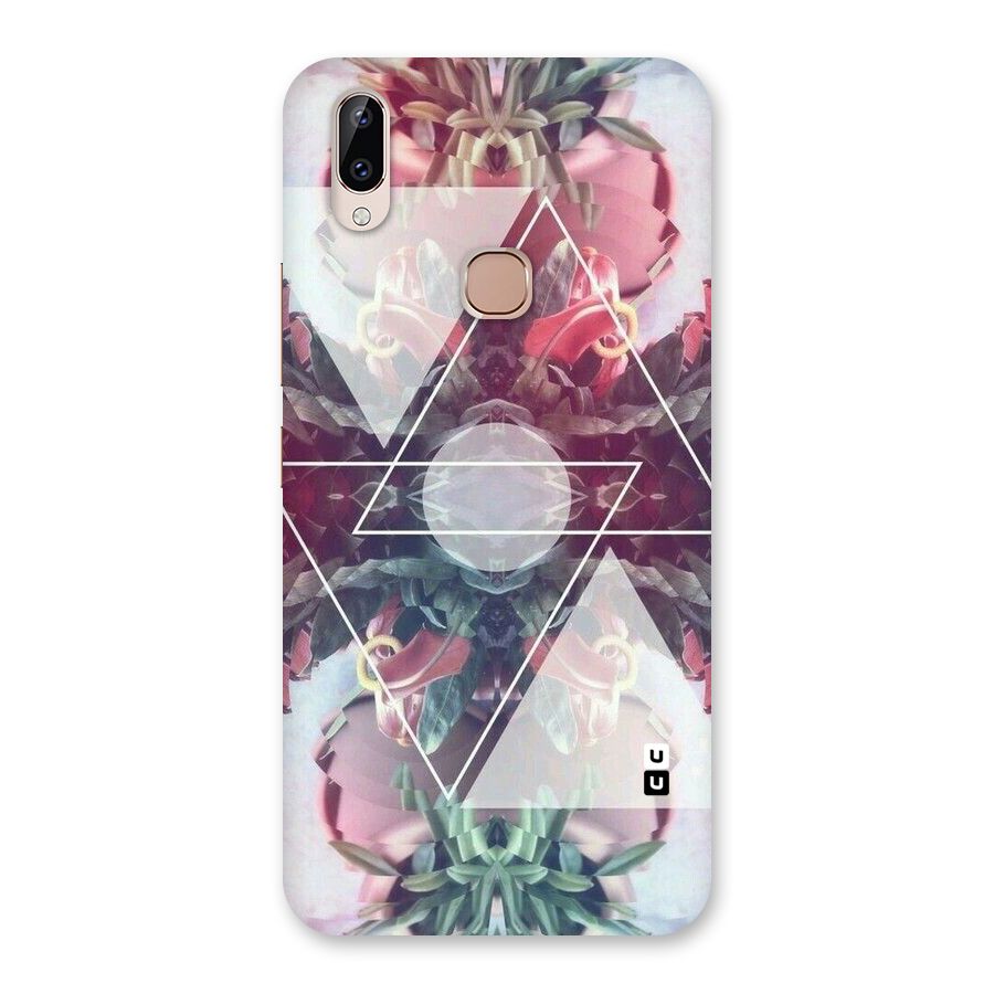 Floral Triangle Back Case for Vivo Y83 Pro