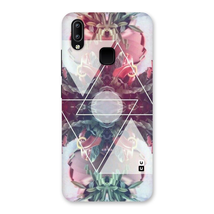 Floral Triangle Back Case for Vivo Y93