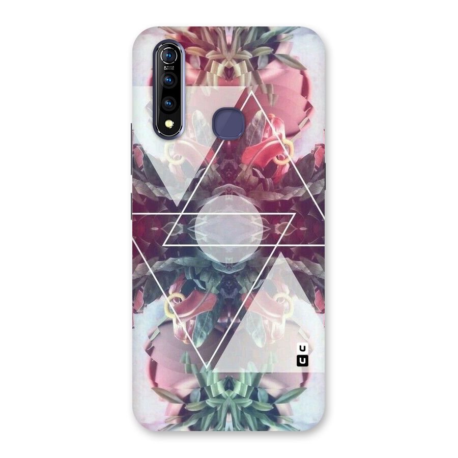 Floral Triangle Back Case for Vivo Z1 Pro
