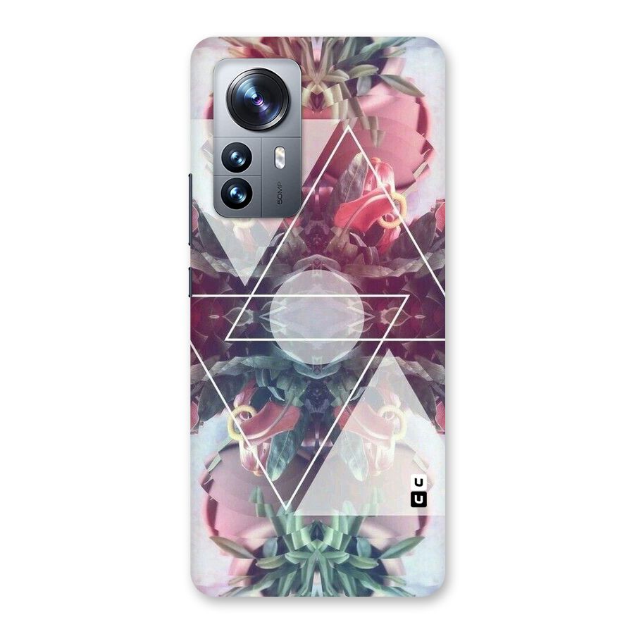Floral Triangle Back Case for Xiaomi 12 Pro