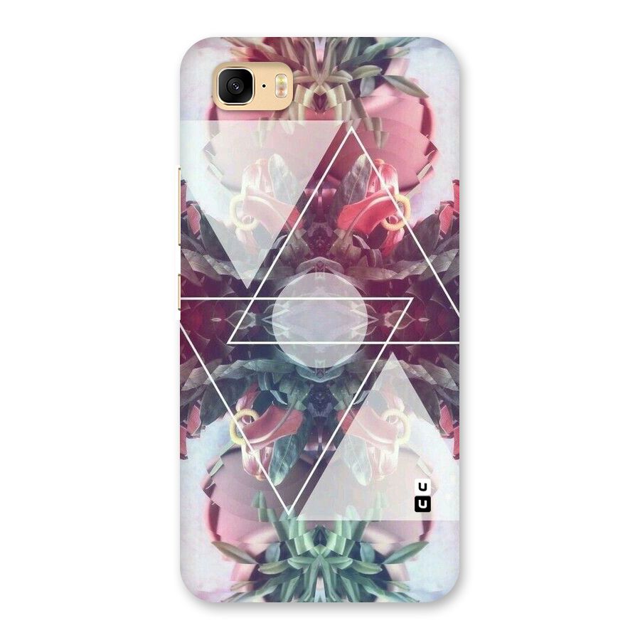 Floral Triangle Back Case for Zenfone 3s Max