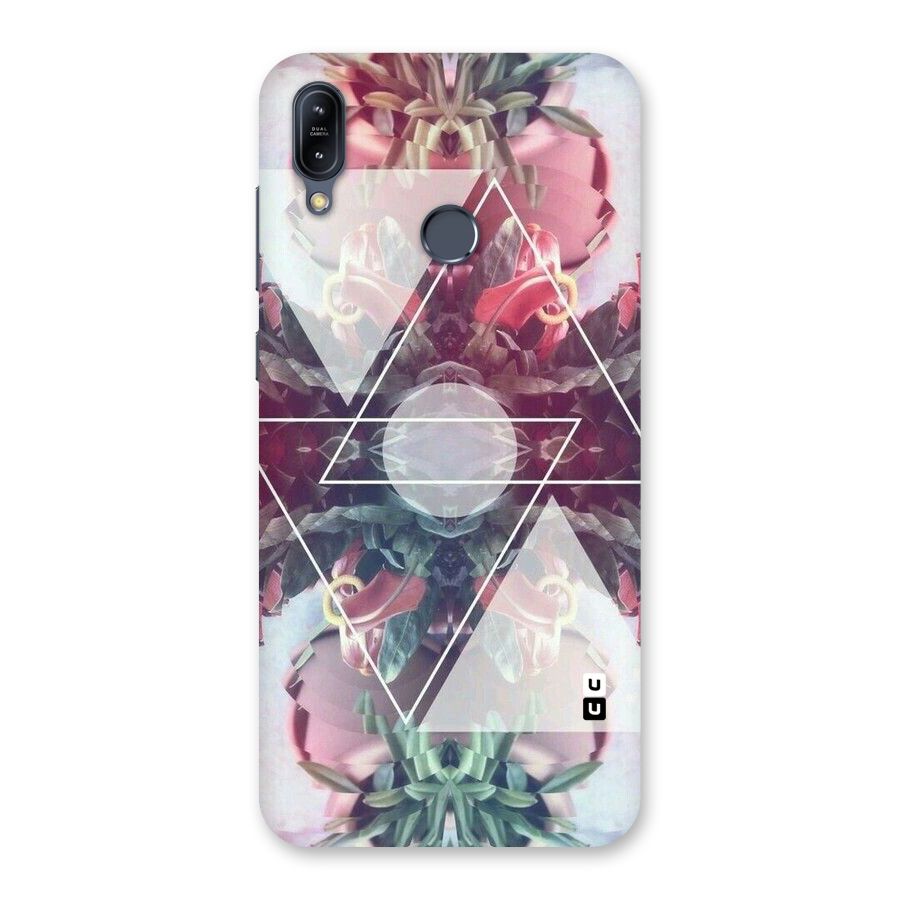 Floral Triangle Back Case for Zenfone Max M2