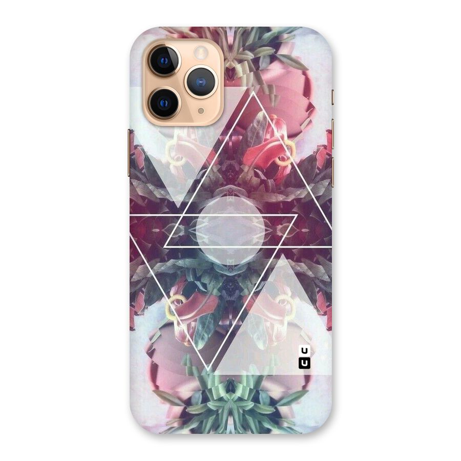 Floral Triangle Back Case for iPhone 11 Pro