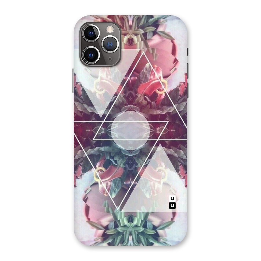 Floral Triangle Back Case for iPhone 11 Pro Max
